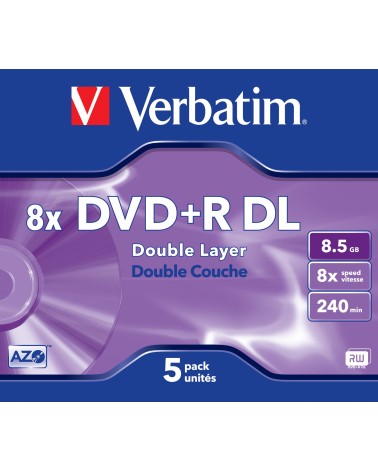 icecat_VERBATIM DVD+R DL 8,5 GB, DVD-Rohlinge, 43541