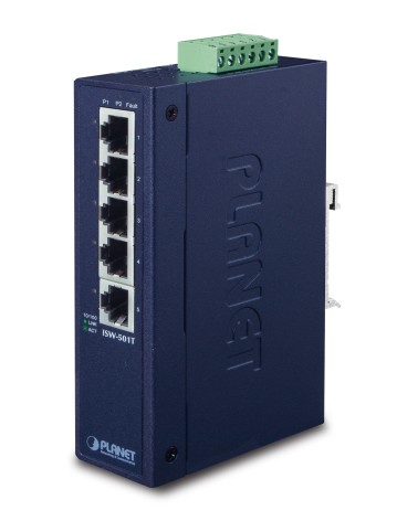 icecat_Planet Technology Corp. PLANET 5-Port 10 100TX Industrial Fast Ethernet Switch, ISW-501T