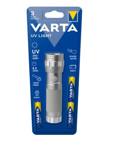 icecat_Varta UV-Taschenlampe mit 3xAAA Batterien            15638101421, 15638 101 421