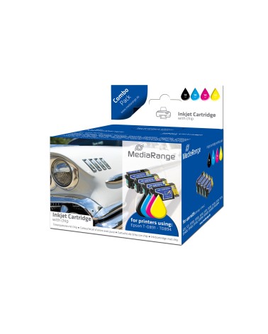 icecat_Media Range MediaRange Combo-Pack für T0891-94 2xBK 1xC M Y, MRET89
