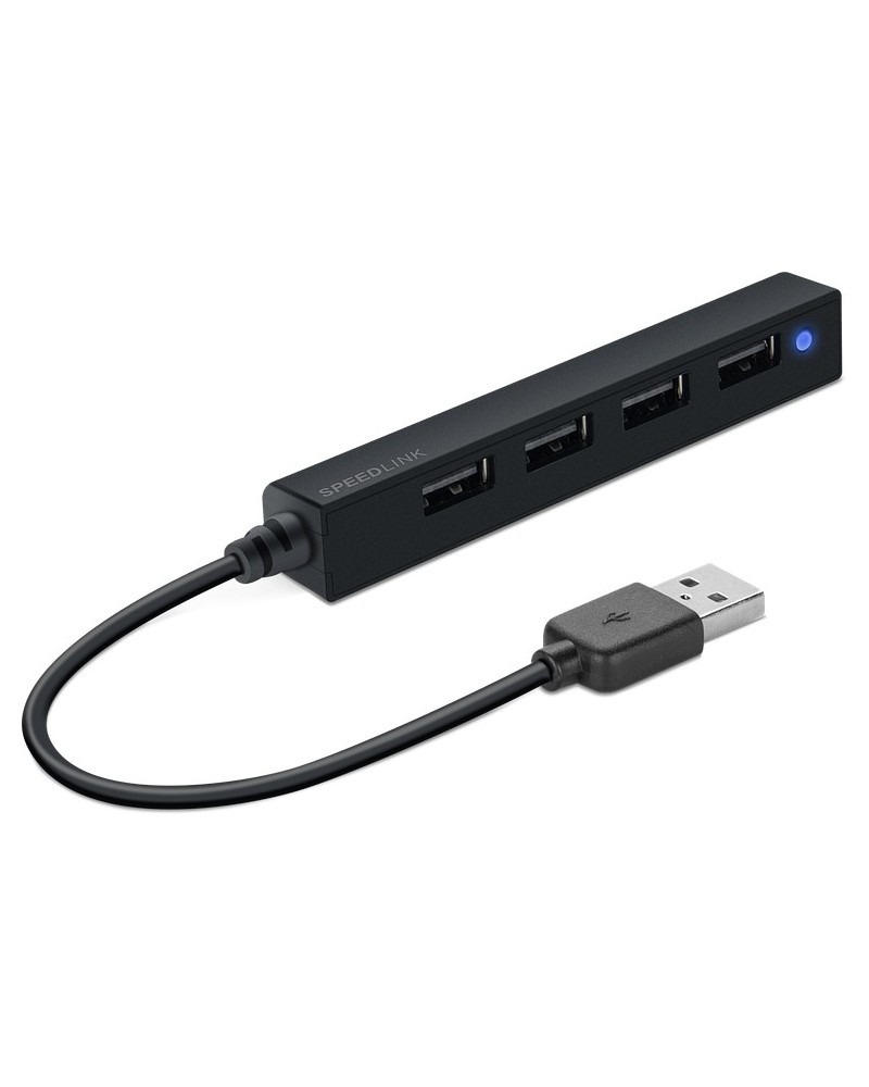 icecat_Speedlink SNAPPY SLIM USB Hub, USB-Hub, SL-140000-BK