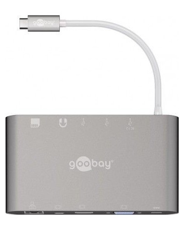 icecat_Goobay USB-C Multiport-Adapter All in 1, Kartenleser, 62113
