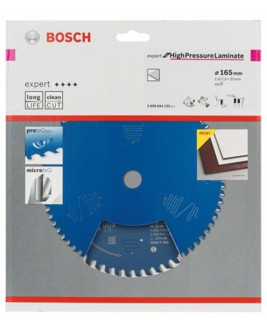 icecat_Bosch Kreissägeblatt Expert for High Pressure Laminate, 165mm, 2608644133