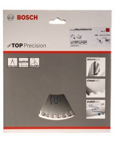 icecat_Bosch KreissÃƒÂ¤geblatt Top Precision Best for Multi Material, 165mm, 2608642388
