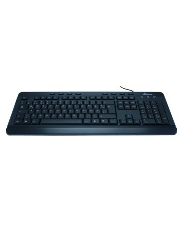 icecat_Media Range MediaRange Tastatur Multimedia Keyboard black 8 Sondertasten, MROS102