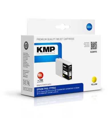 icecat_KMP Printtechnik AG KMP Patrone Epson T7901 yellow pigm. 2700 S. E220YX remanufactured, 1628,4009