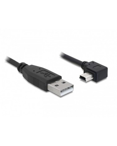 icecat_Delock Kabel USB 2.0-A  mini USB 5pin gewinkelt 0,5m, 82680