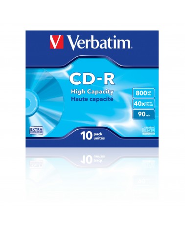 icecat_VERBATIM CD-R 90Min 800MB 48x Jewelcase (10 Disc), 10-020-026