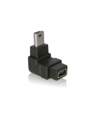 icecat_Delock Adapter USB-B mini 5pin Stecker Buchse 90°gewinkelt, 65097
