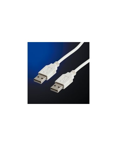 icecat_SCMP USB Anschlusskabel 2.0 Value grau , Typ A-A 0,8m, 11998909