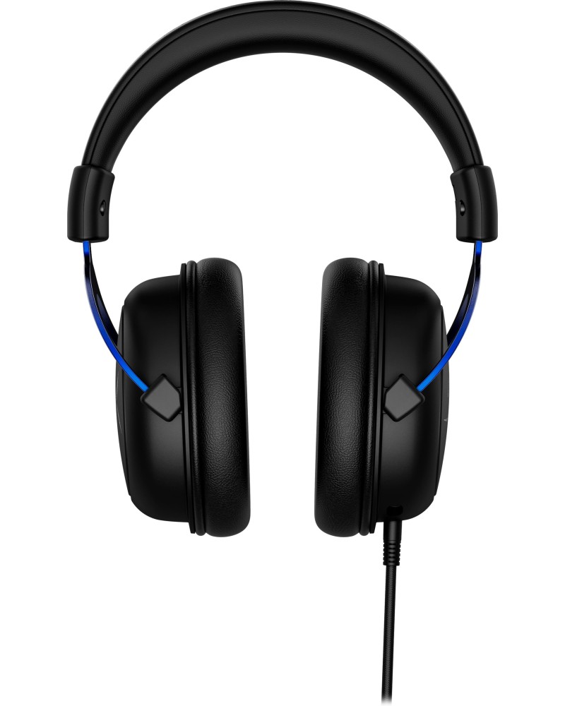 icecat_HyperX Cloud PS4 PS5 wired Gaming-Headset schwarz-blau, 4P5H9AMABB