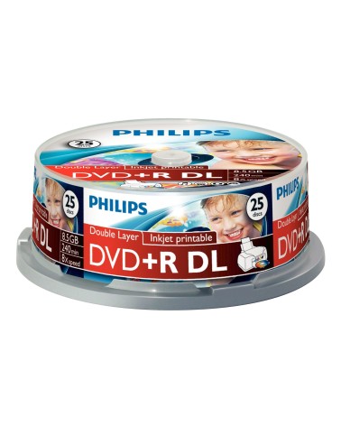 icecat_Philips DVD+R 8.5GB 120Min DL 8x Cakebox (25 Dis, 11-040-038