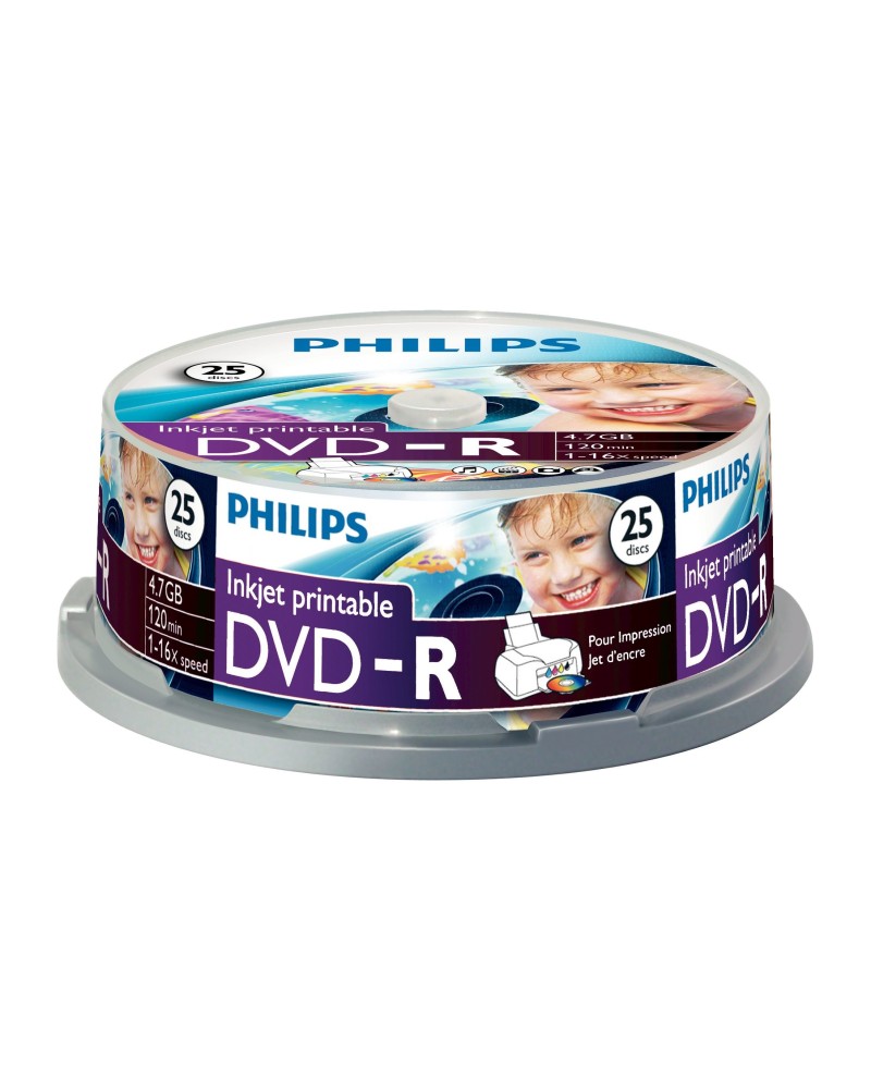 icecat_Philips DVD-R 4.7GB 120Min 16x Cakebox (25 Disc), 11-040-028