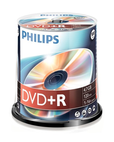 icecat_Philips DVD+R 4.7GB 120Min 16x Cakebox (100 Disc, 11-040-034