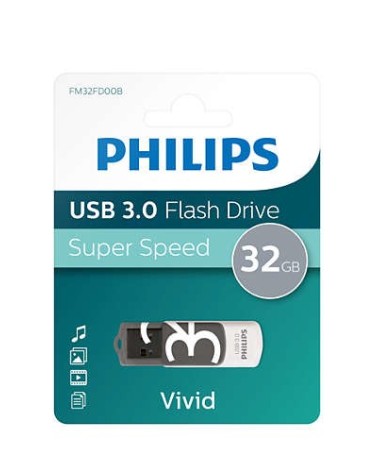 icecat_Philips USB 3.0             32GB Vivid Edition Grey, FM32FD00B 00