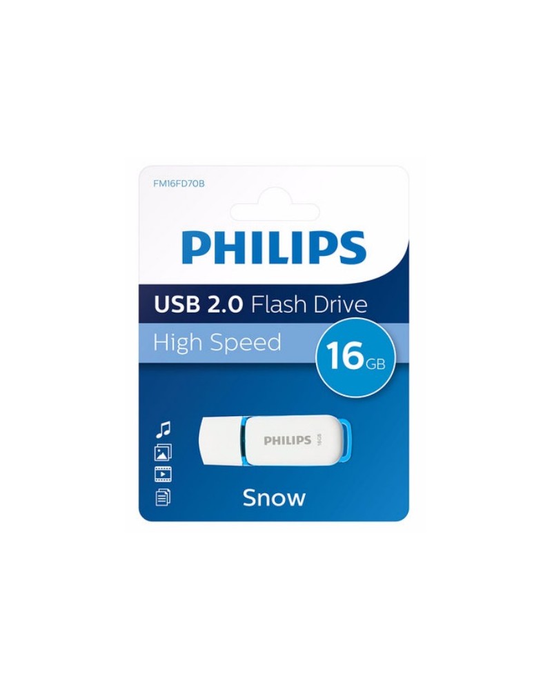 icecat_Philips USB 2.0             16GB Snow Edition Blue, FM16FD70B 00