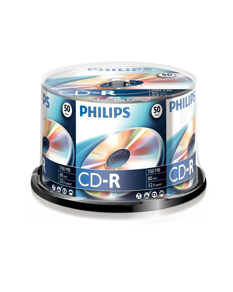icecat_Philips CD-R 80Min 700MB 52x Cakebox (50 Disc), 10-040-028