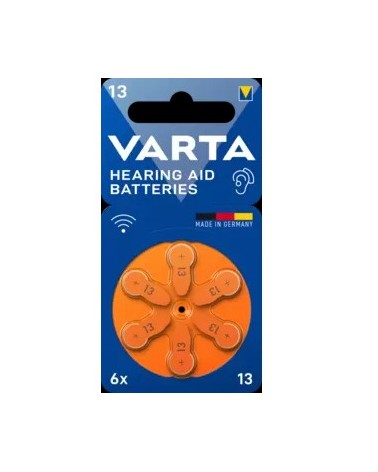 icecat_Varta V 13 HÃ¶rgerÃ¤tebatter, V 13 HÃ¶rgerÃ¤tebatterie Hearing Aid Bl6