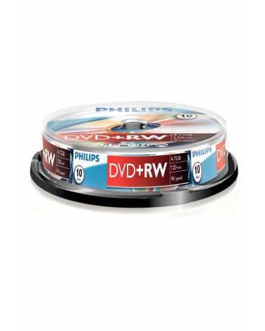 icecat_Philips DVD+RW 4.7GB 120Min 4x Cakebox (10 Disc), 11-040-043
