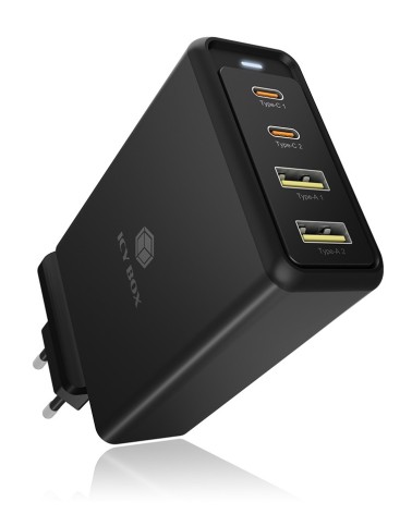 icecat_RaidSonic IB-PS104-PD 4 Port 100W USB 3.0 Netzteil, 60942