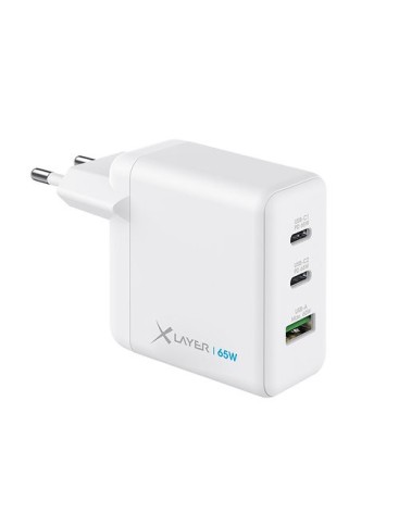 icecat_Xlayer Powercharger 65W GaN  OQ4.0 USB-C White, 219587