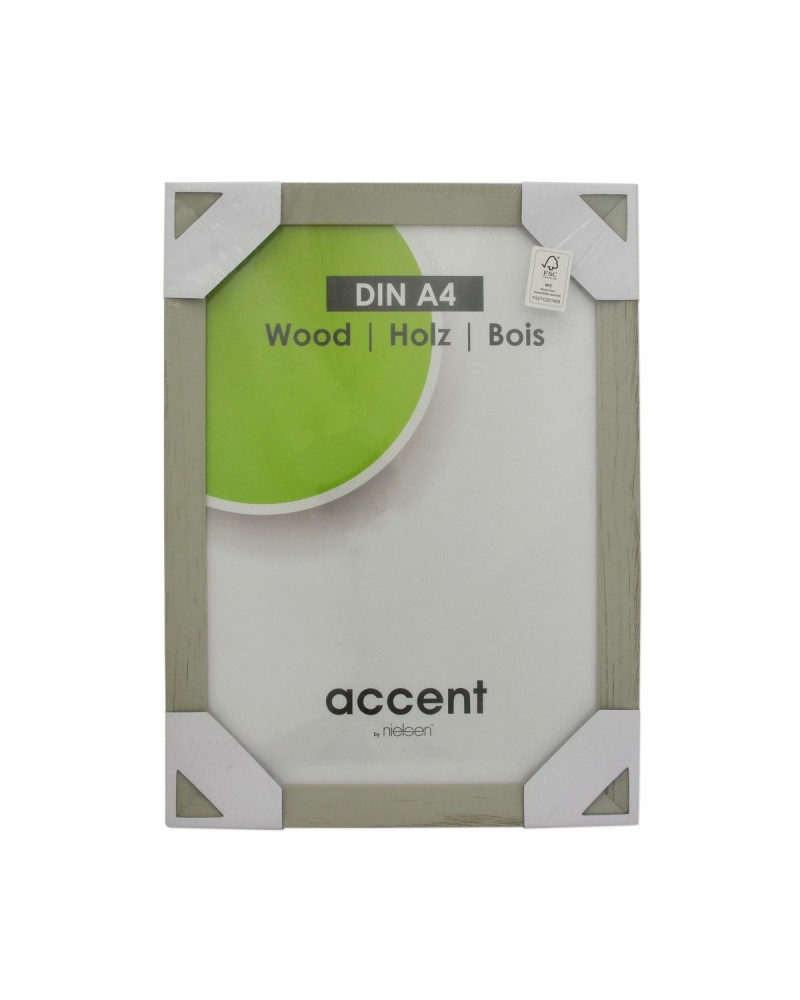 4012292786698 - 7cm Holz grau DIN A4 Nielsen Accent Magic 21x297cm Holz grau DIN A4 9721001 4012292786698