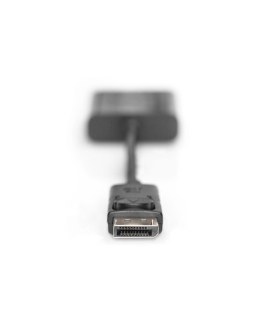 icecat_ASSMANN DisplayPort Adapterkabel DP - HD15 0.15m DP 1.1a sw., AK-340410-001-S