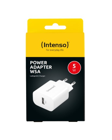 icecat_INTENSO Power Adapter W5A weiß 1x USB-A 5W, 7800512