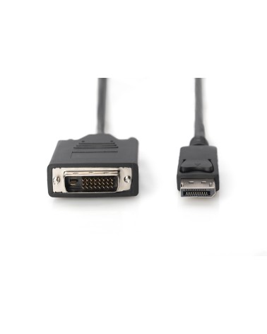 icecat_Digitus DisplayPort Adapterkabel DP - DVI (24+1) St St 1m schwarz, AK-340301-010-S