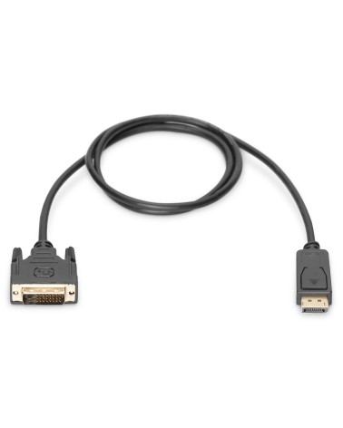 icecat_Digitus DisplayPort Adapterkabel DP - DVI (24+1) St St 1m schwarz, AK-340301-010-S