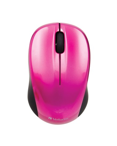 icecat_VERBATIM Go Nano Wireless Mouse Hot Pink             49043, 49043