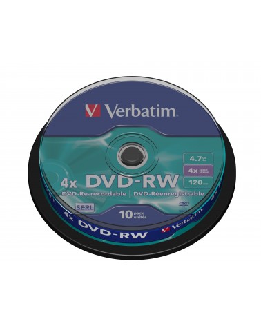 icecat_VERBATIM DVD-RW 4,7 GB, DVD-Rohlinge, 43552