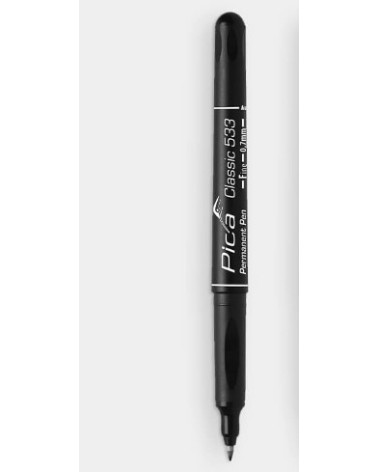 icecat_Pica-Marker Pica Permanent-Pen, 0,7mm schwarz, 533 46