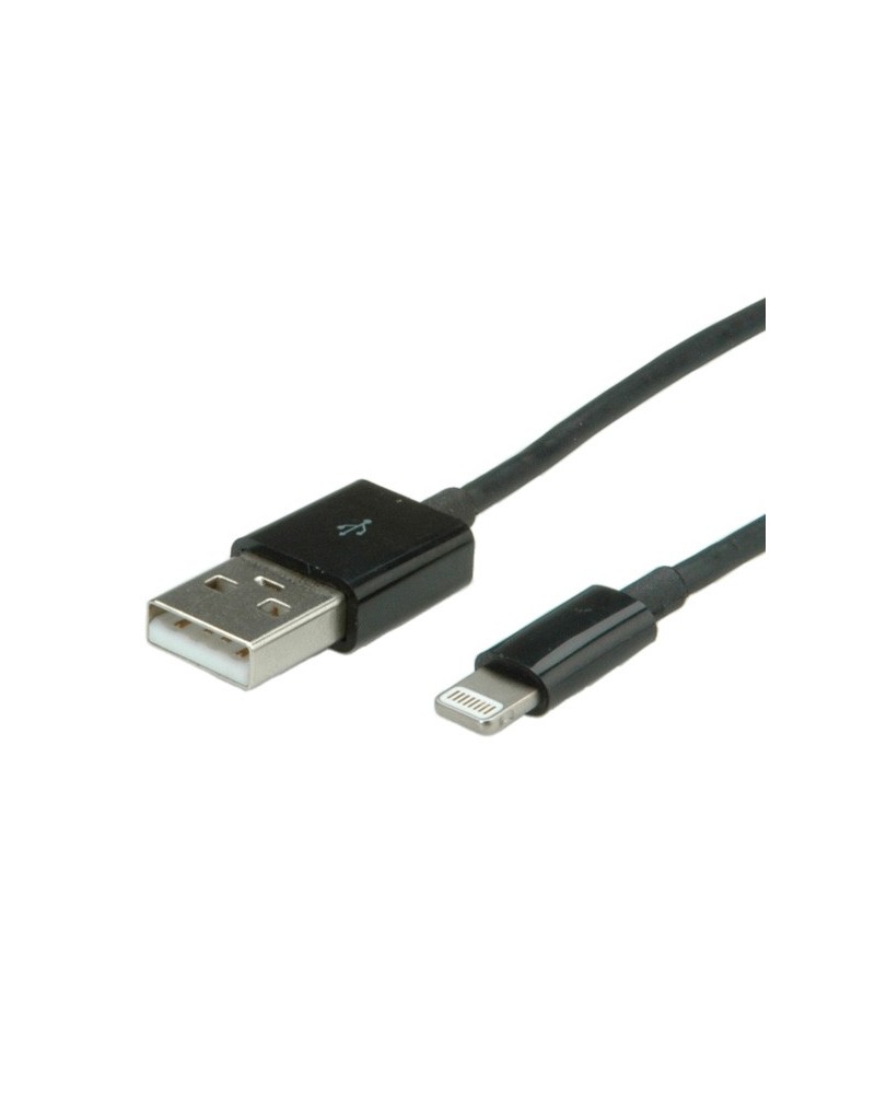icecat_SCMP VALUE USB Sync-Ladekabel für Apple , mit Lightning-Connector 1,8m schwarz, 11998322