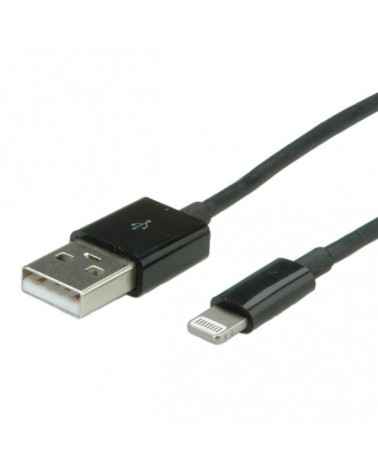 icecat_SCMP VALUE USB Sync-Ladekabel für Apple , mit Lightning-Connector 1,8m schwarz, 11998322