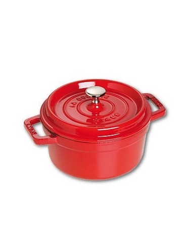 icecat_Staub La Cocotte 20cm rund, rot, Gusseisen, 40509-820-0