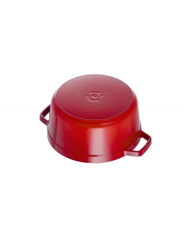 icecat_Staub La Cocotte 20cm rund, rot, Gusseisen, 40509-820-0