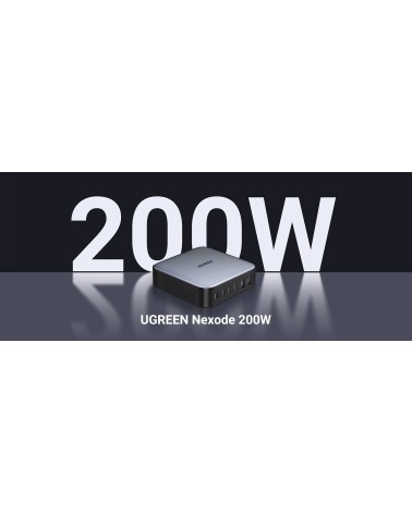 icecat_UGREEN 2USB-A+4USB-C 200W Desktop Fast Charger, 40914