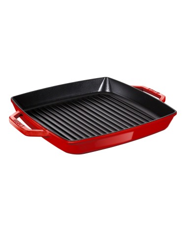 icecat_Staub Grillpfanne induktion quadratisch 33cm rot, 40511-784-0