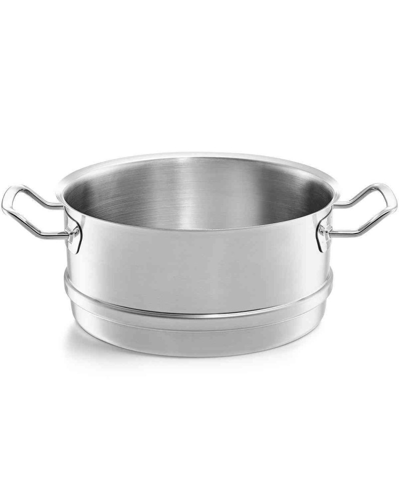 4009209380391 - Dämpfeinsatz FISSLER ORIGINAL-PROFI COLLECTION Topfeinsätze Gr 24 cm silberfarben Zubehör für Töpfe Made in Germany aus 1810 Edelstahl Kaltmetallgriff