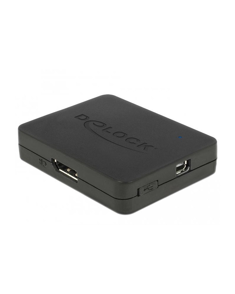 icecat_Delock Adapter DisplayPort 1.2 + Micro USB-B  DisplayPort + HDMI +VGA, Video-Splitter, 87685