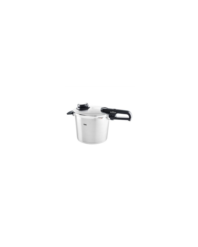 4009209379784 - Schnellkochtopf FISSLER Vitavit premium Edelstahl 6 L Ø 22 cm Töpfe Gr Ø 22 cm silberfarben Schnellkochtöpfe Dampfkochtopf Einstellbare Kochstufen und Abdampfen Induktion