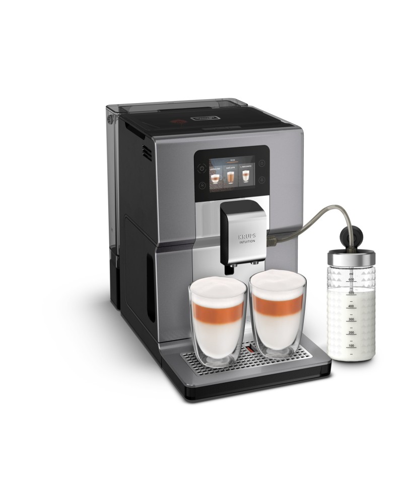 3016661159510 - KRUPS EA 875 E Intuition Preference+ Kaffeevollautomat Silber