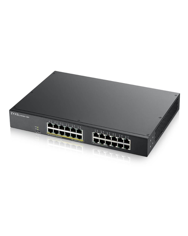 icecat_ZyXEL Switch 19" 24x GbE L2 GS1900-24HP 12x PoE+ Ports,130W, GS1900-24EP-EU0101F