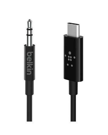 icecat_BELKIN RockStar 3,5mm Aud. USB-C Kabel 0,9m schw.  F7U079bt03-BLK, F7U079BT03-BLK