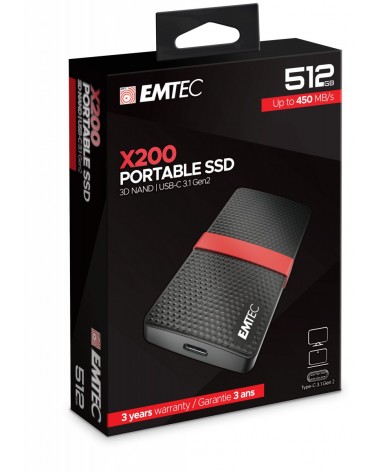 icecat_EMTEC X200 Portable SSD 512 GB, Externe SSD, ECSSD512GX200