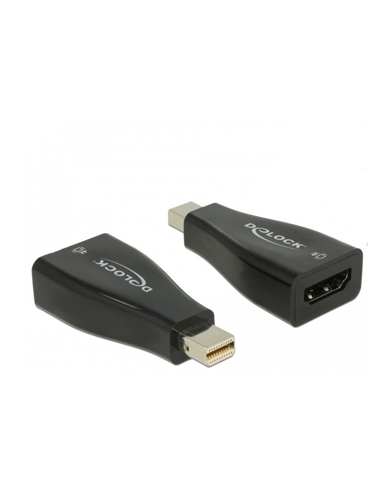 icecat_Delock Adapter miniDisplayport 1.2 (Stecker)  HDMI (Buchse) 4K Passiv, 65864