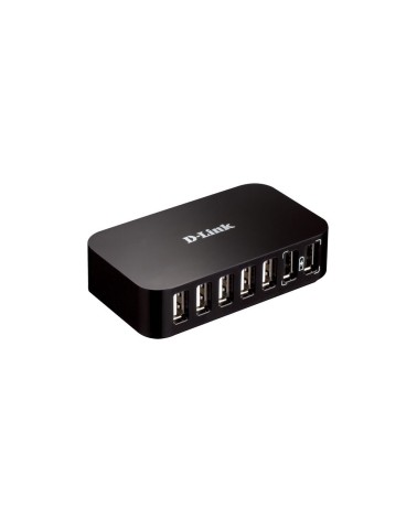 icecat_D-Link DUB-H7 USB 2.0 Hub 7-Port mit Netzteil, DUB-H7 E