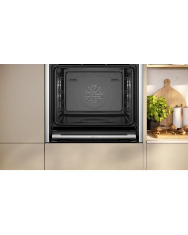 icecat_NEFF N 90 Dampfbackofen | 60 x 60 cm Edelstahl [ EEK  A+   Skala A+++ bis D ], B64FS31N0