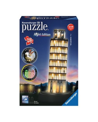 icecat_Ravensburger 3D Puzzle-Bauwerke Pisaturm bei Nacht, 12515 9